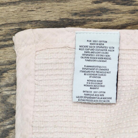 NEW Mohawk Home Non-Slip Fuzzy Bathroom Rug 16718548b84d1f Pink 2' x 5' - Picture 5 of 5